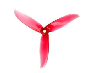 Foxeer DalProp Cyclone Triblade T5045C Pro Propeller 10 Pair CW+CCW-Crystal Red