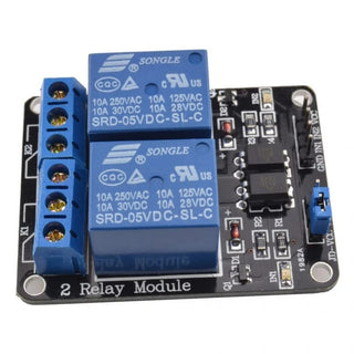 2-Ch 5V relay Board with optocoupler
