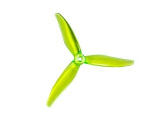 Orange Gemfan Hurricane MCK ReV3 51366-3 PC Durable Tri-Blade FPV Drone Propeller – Radioactive Yellow – (2CCW+2CW)