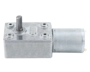 Solid Shaft JGY370 DC12V 10RPM/MIN High Torque Self- locking Strong Wheel Tturbine Worm Reduction Motor