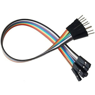 Male to Female jumper wires (20cm)  (20pcs)