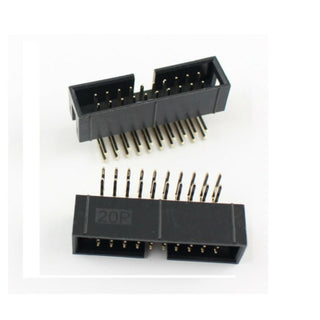 FRC IDC Box Male Header Right-Angle 10x2 20Pins