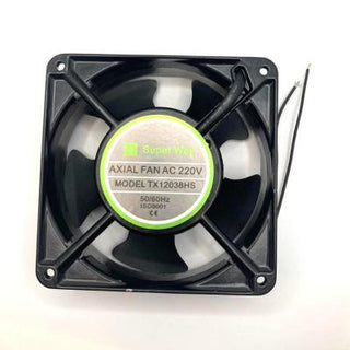 120x120x38mm AC 220V Cooling Fan (Black) Metal Body [High Quality]