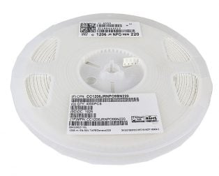 22pf 50v 1206 MLCC Capacitor(Reel of 4000)