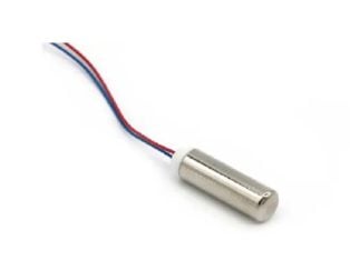 Encapsulated DC Vibration Motor, 7 mm Dia. , 24mm Length