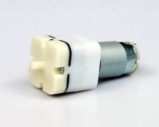 24.0V DC Mini Air Pump >8.0 l/min 60kPa