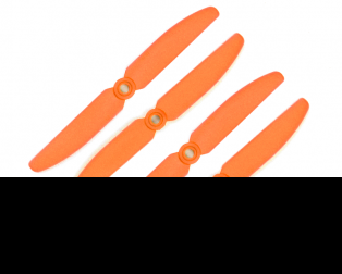 Orange HD Propellers 5030(5X3.0) Glass Fiber Nylon Props Orange 2CW+2CCW-2pairs