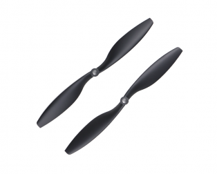 Orange HD Propellers 1045(10X4.5) ABS DJI Black 1CW+1CCW-1pair- Premium Quality