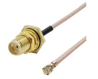 5CM IPEX1 to SMA Female Connector Cable 11mm RG178