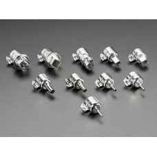 Adafruit 3596 Hot Air Rework Soldering Nozzle Kit - 10 pcs