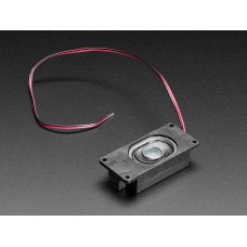Adafruit 4445 Mono Enclosed Speaker with Plain Wires - 3W 4 Ohm