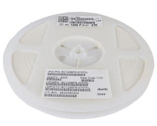 47k Ohm 1/4w 1206 Resistor(Reel of 5000)