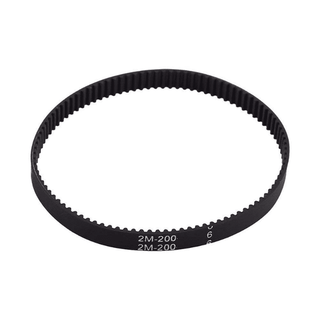 GT2 Rubber Timing Belt Closed Loop 6mm Width for 3D Printer CNC 6mm width and 200mm long