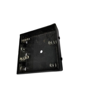 4 x AA Plastic Case Battery Holder Black