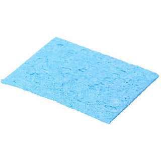 Soldering Iron Tip Cleaning Blue Rectangle  Sponge  3.5cm x 5cm