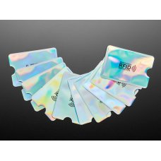 Adafruit 5349 Holographic RFID Blocking Card Holders (10-pack) The Engineer Store Adafruit 5349 Holographic RFID Blocking Card Holders (10-pack) The Engineer Store