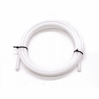 PTFE 3x4mm White Teflon Tube for 3mm 3D Printer Filament - 1 Meter (3mm ID X 4mm OD)