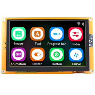 5 Inch LCD Touch Display + I2S Audio output with ESP32-S3 Development Board