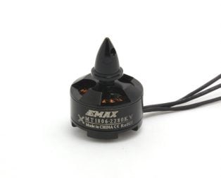 EMAX MT1806 Brushless DC Motor KV2280 (Original) – Black Cap (CW)