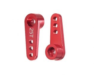 Boat Steering Car Servo Alloy Aluminum 28.5mm 25T Teeth Half Arm Horn