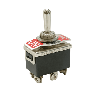 DPDT 6 Pin Toggle Switch ON-OFF-ON (15A 250V)