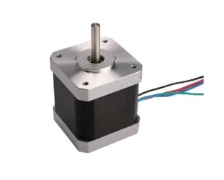 NEMA17 PR42HS60-0406 6.5kg-cm Stepper Motor-Round Type Shaft