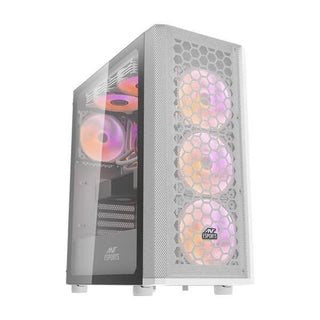 Ant Esports 250 Air White (ATX) Mid Tower Cabinet
