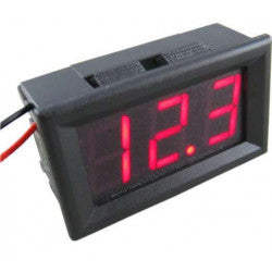 DC 4.5-30V Voltmeter 3 LED-Digital Display Volt Voltage Meter
