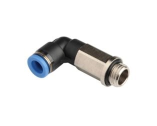 PU CONNECTOR PLL 08-01 (8mm OD X 1/8″ BSPT Male Extended Elbow)