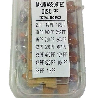 Ceramic Capacitors kit 20 Values 100 pcs