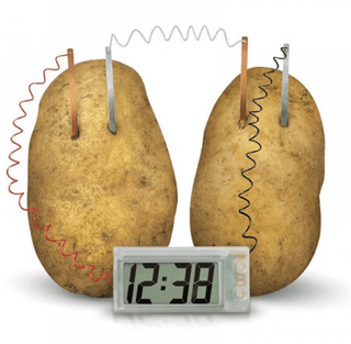 DIY Conversion of Energy Science Experiment by LED Alarm Clock using Potato