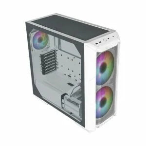 Cooler Master HAF 500 White with Mesh Front Panel 200mm ARGB Fan