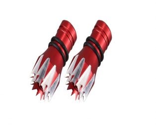 1pair 3D transmitter stick ends
