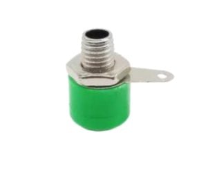 Green 4mm Banana Socket 312 Panel Socket