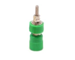 Green S4828 Brass Banana Jack Socket M4 24A 30-60V