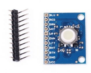 ICSH044A ICSTATION Blackberry Trackball Breakout Board 360 Degree Trajectory Ball Module