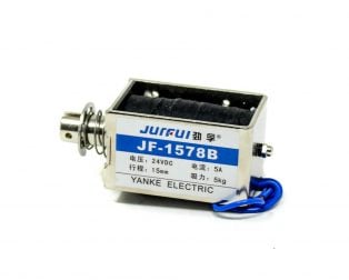 DC24V 50N 15mm Push Pull Solenoid Electromagnet