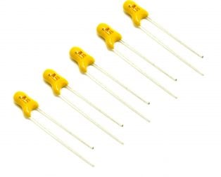 1uF 35V Tantalum DIP Capacitor (Pack of 5)