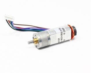 N20 12V 135RPM Metal gear Motor With Encoder D type