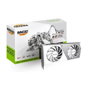 Inno3d RTX 4060 Twin X2 OC White 8GB Best Graphics Card - The Engineer Store