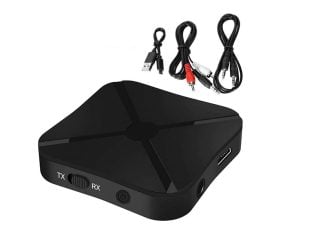 KN319 Bluetooth 4.2 2 in 1 Receiver and Transmitter RCA 3.5MM AUX Jack