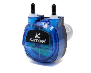 Kamoer 12V 540ml/min Silicon Tube brush motor 3 rollers liquid peristaltic pump