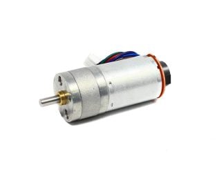 N25 12V 370RPM Metal Gear Motor With Encoder D type