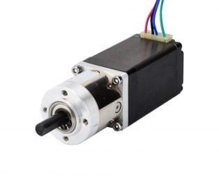 28HS51-0674JX5.18 NEMA11 1.2 Kg-cm Stepper Motor with Planetary Gearbox – D-Type Shaft