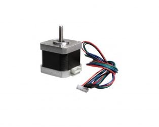 42HS48-2504AF-01 NEMA17 4.8 kg-cm Stepper Motor With Detachable Cable – D-Type Shaft