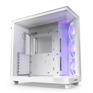 NZXT H6 Flow RGB Matte White Mid Tower Cabinet