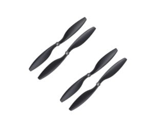 Orange HD Propellers 1045(10X4.5) ABS DJI Black 2CW+2CCW-2pair-Premium Quality