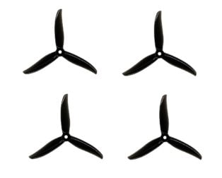 Orange HD 4937 Hurricane PC 3 Blade – Black (2CW,2CCW)