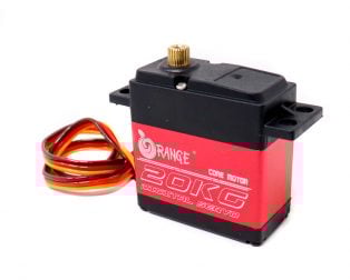 Orange OT5320M 7.4V 20kg.cm 180° Copper Metal Gear Digital Servo Motor