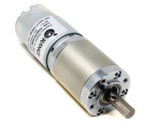 Orange Planetary Gear DC Motor 12V 100 RPM 294.3 N-cm PGM45775-71.2K